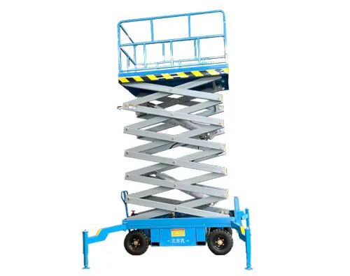 移(yi)動剪叉式(shì)升降平台(tai)