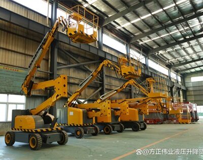 柴油屈(qū)臂式升降平台車(chē)