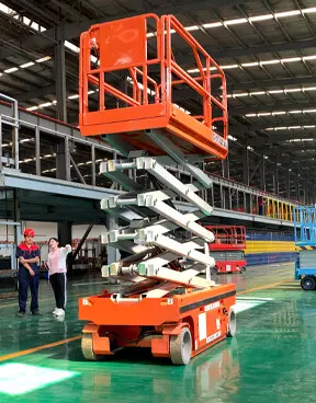 自行剪叉式升(shēng)降平台