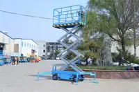 移動剪叉式(shi)升降平台車